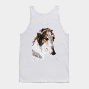 Beautiful Borzoi Russian Wolfhound Tank Top